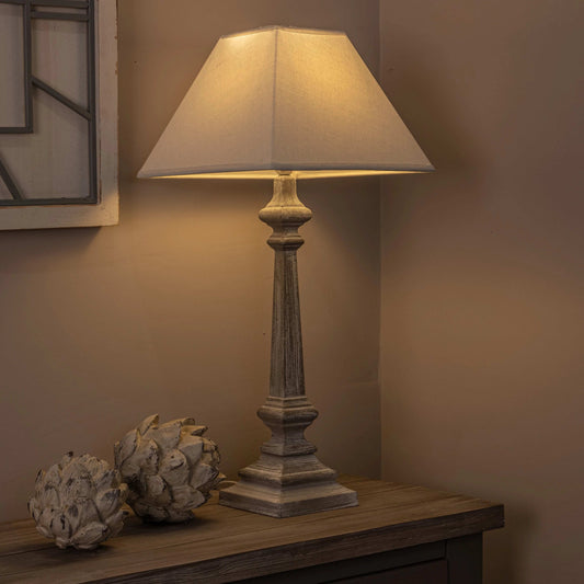 Pula Vintage Column Table Lamp
