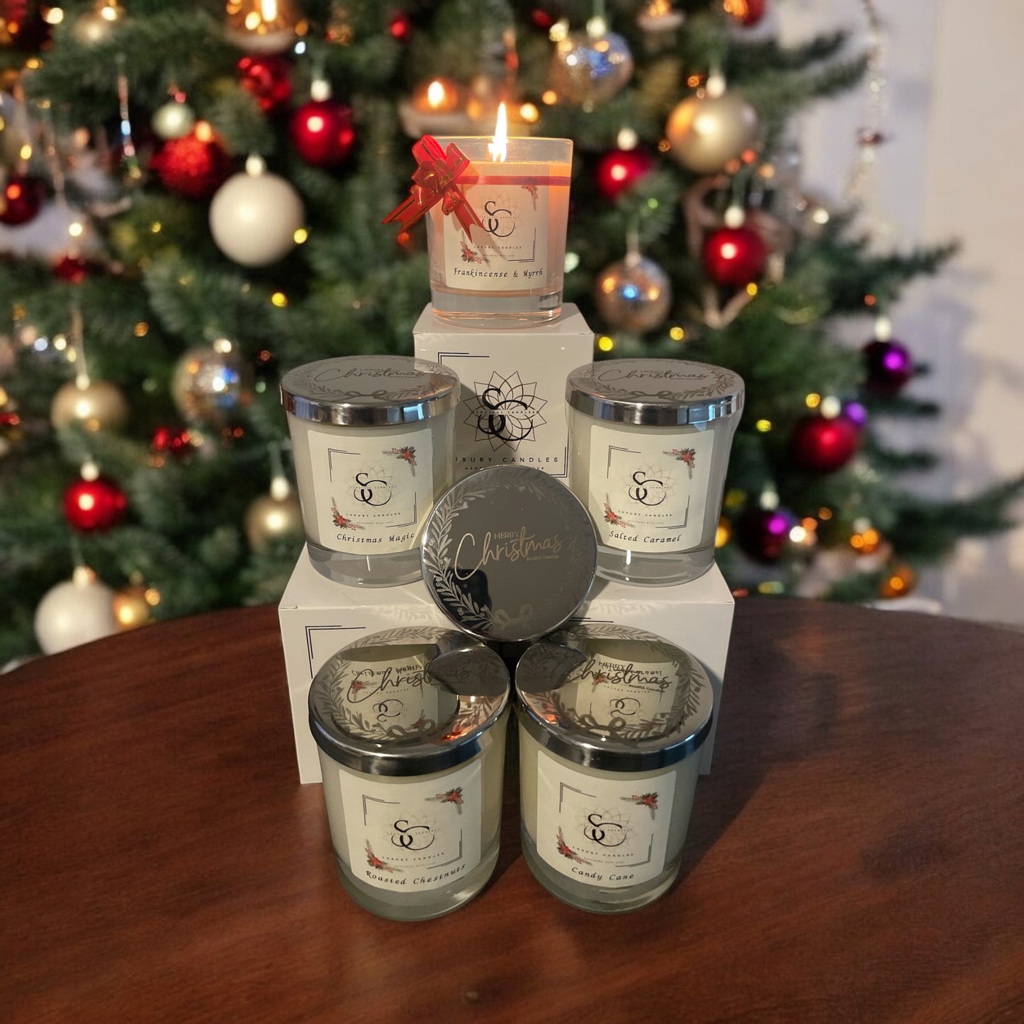 Frankincense & Myrrh Christmas Candle