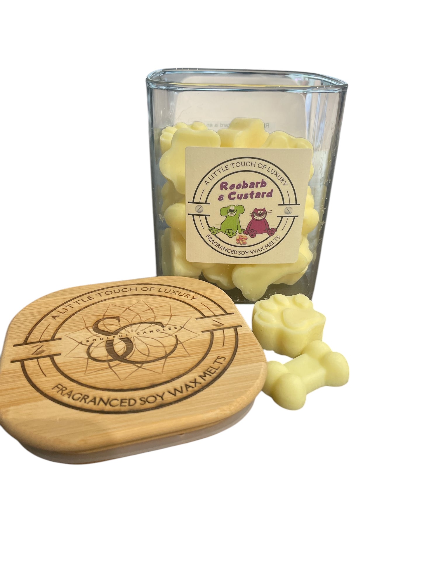 Roobarb & Custard (Rhubarb & Custard) Wax Melt Jar