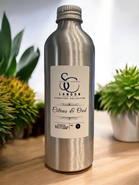 Recargas para difusor de 200 ml | Fragancias de lujo para el hogar de larga duración | Soulful Candles UK