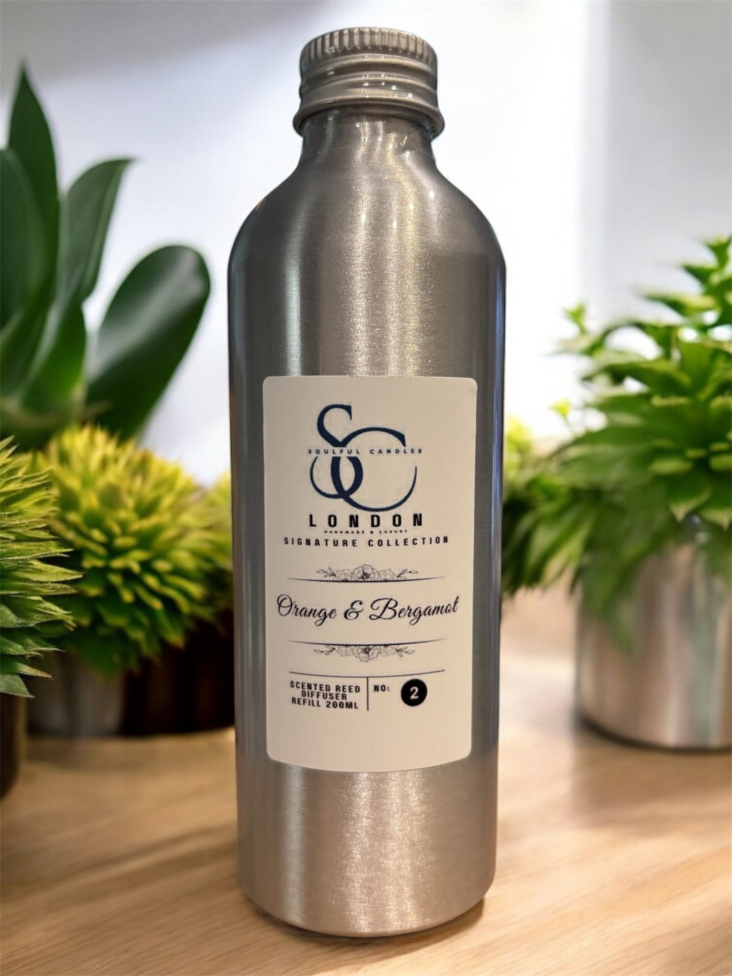 Recargas para difusor de 200 ml | Fragancias de lujo para el hogar de larga duración | Soulful Candles UK