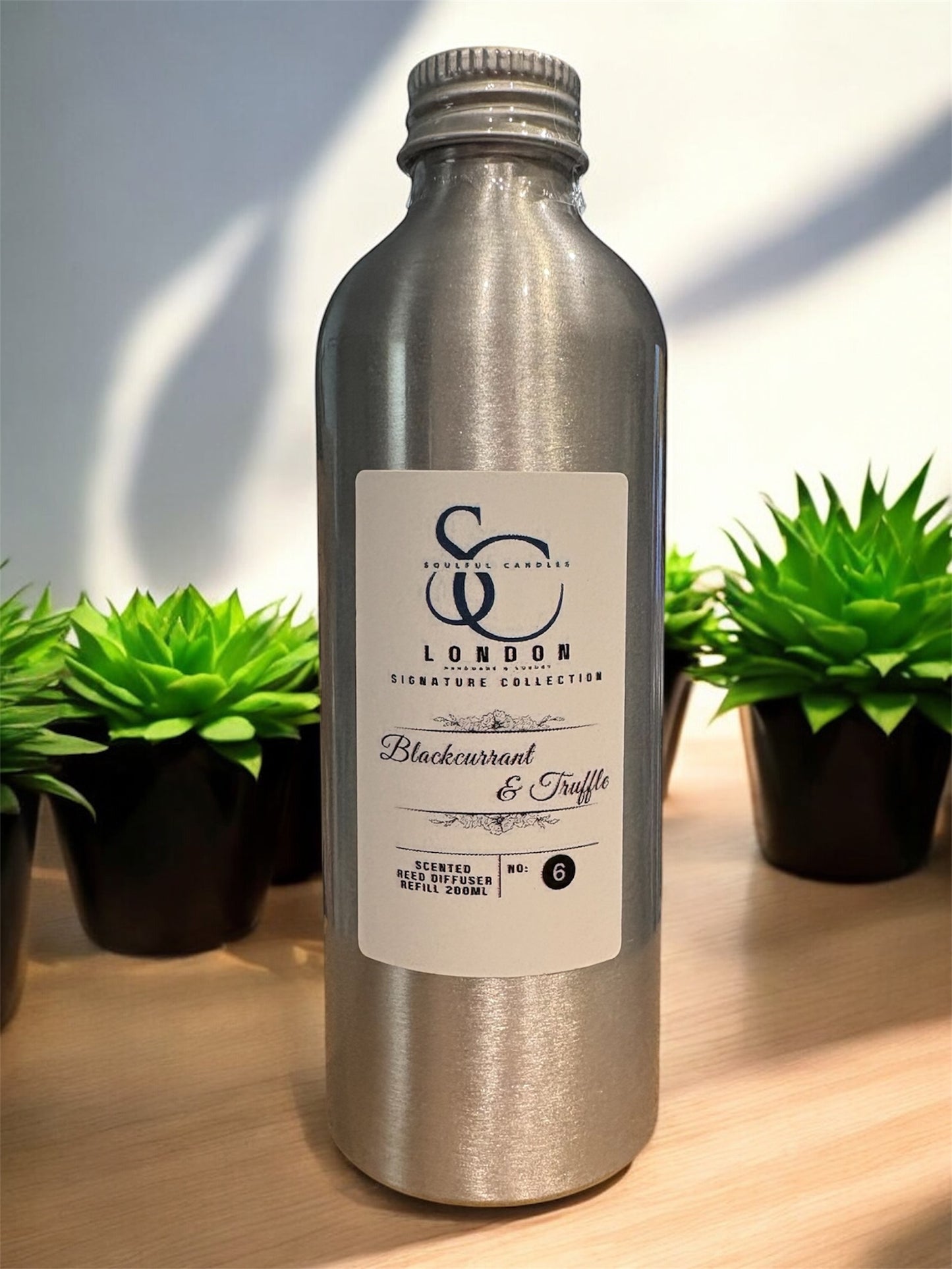 Recargas para difusor de 200 ml | Fragancias de lujo para el hogar de larga duración | Soulful Candles UK
