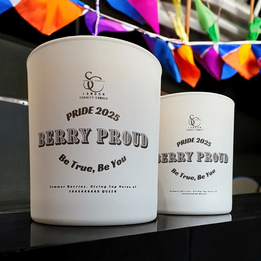 Berry Proud - 2025 PRIDE Charity Candle - 30cl