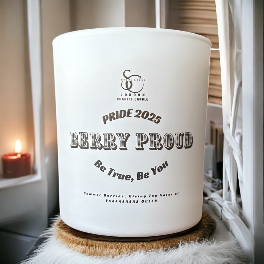 Berry Proud - 2025 PRIDE Charity Candle - 30cl