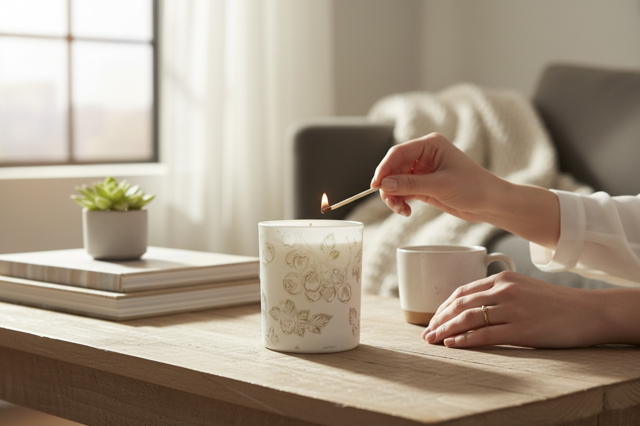 Blackcurrant & Truffle – Luxury Soy Candle (30cl)