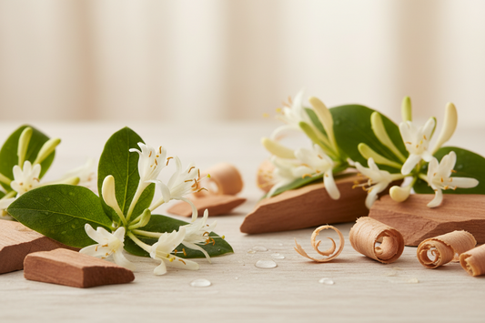 Honeysuckle & Sandalwood – Luxury Soy Candle (30cl)