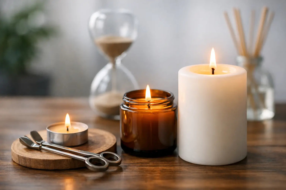 Candle Burn Time and How to Make It Last