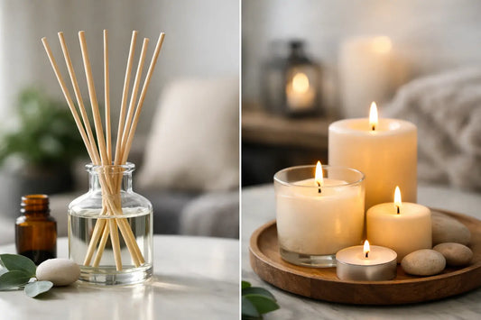 Reed Diffusers vs Candles for a Beautiful Home