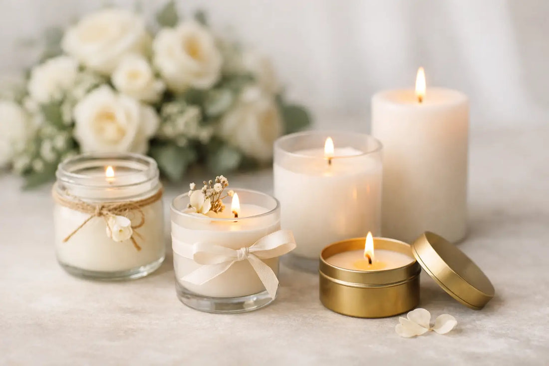 How to Choose the Best Wedding Favour Candles