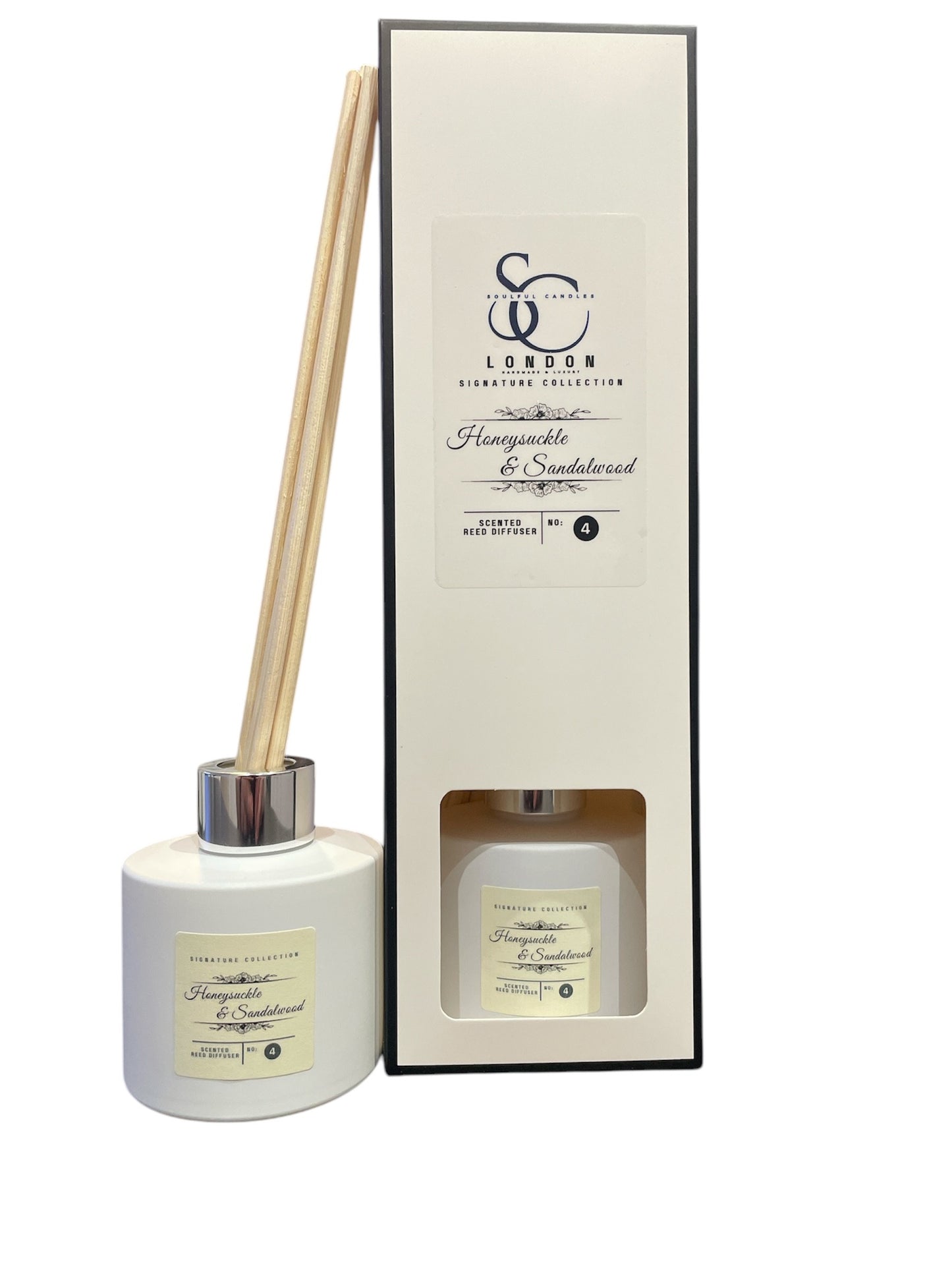 Honeysuckle & Sandalwood Reed Diffuser 100ml