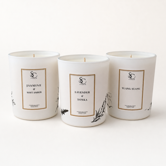 The Sanctuary Collection – 3 x 30cl Soy Candle Gift Set