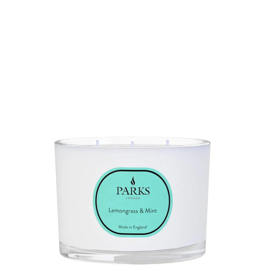 VINTAGE AROMATHERAPY LEMONGRASS & MINT 350G 3 WICK CANDLE