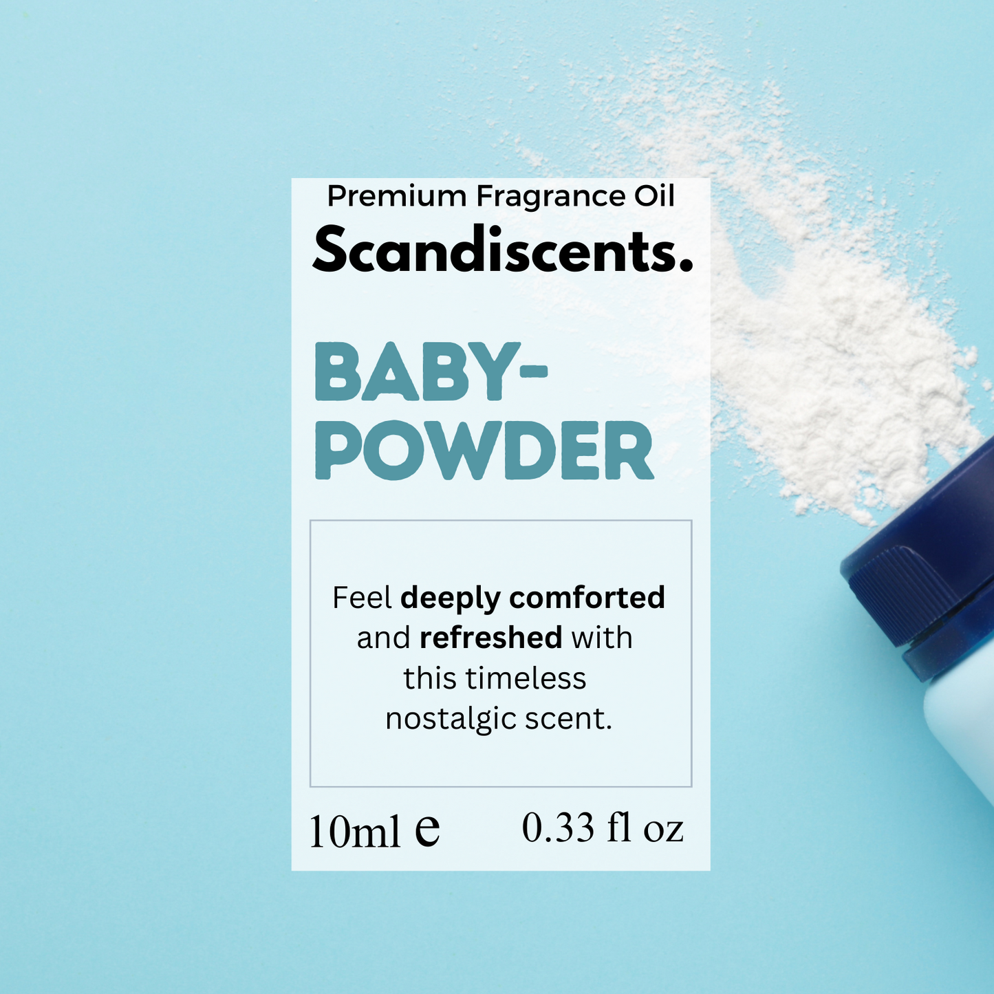 Baby Powder Fragrance Oil – Classic, Comforting Scent | Scandiscents
