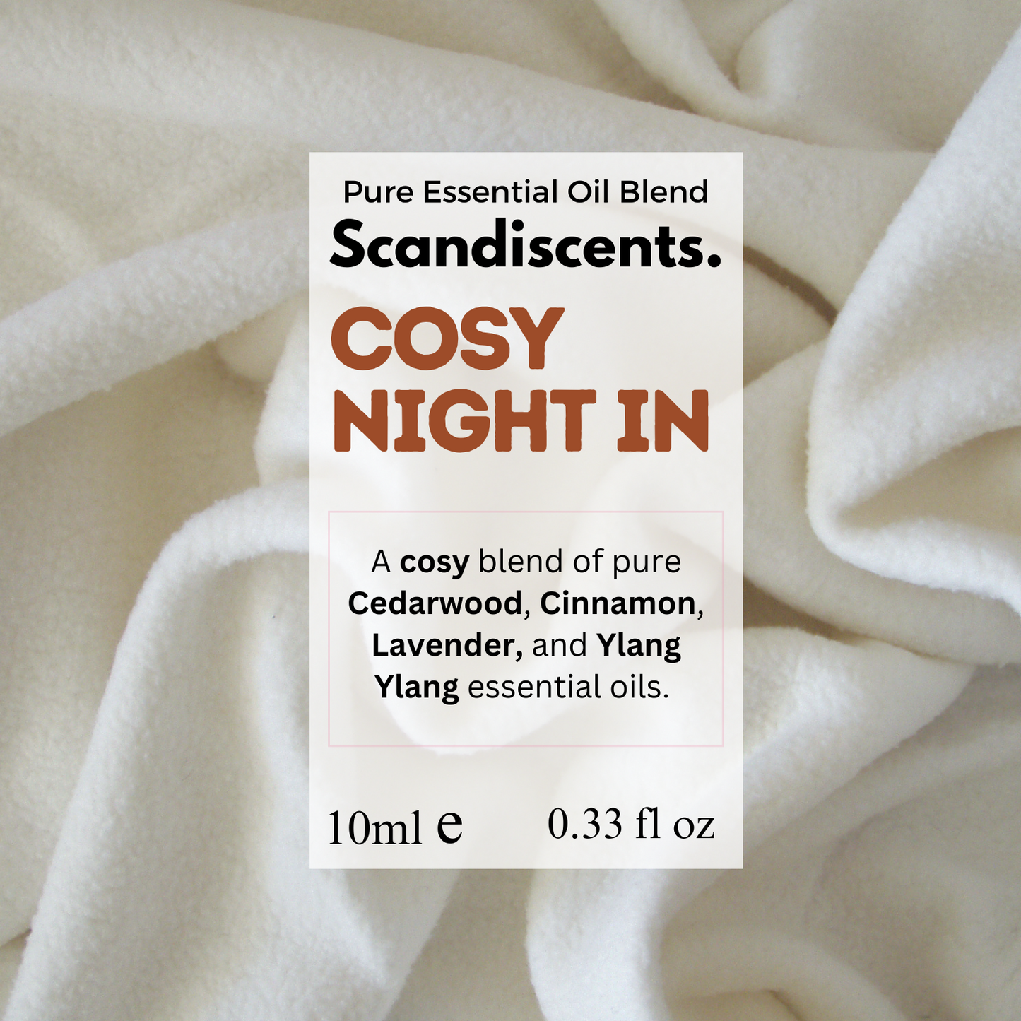 Cosy Night In Fragrance Oil – Warm, Comforting Scent | Scandiscents Range