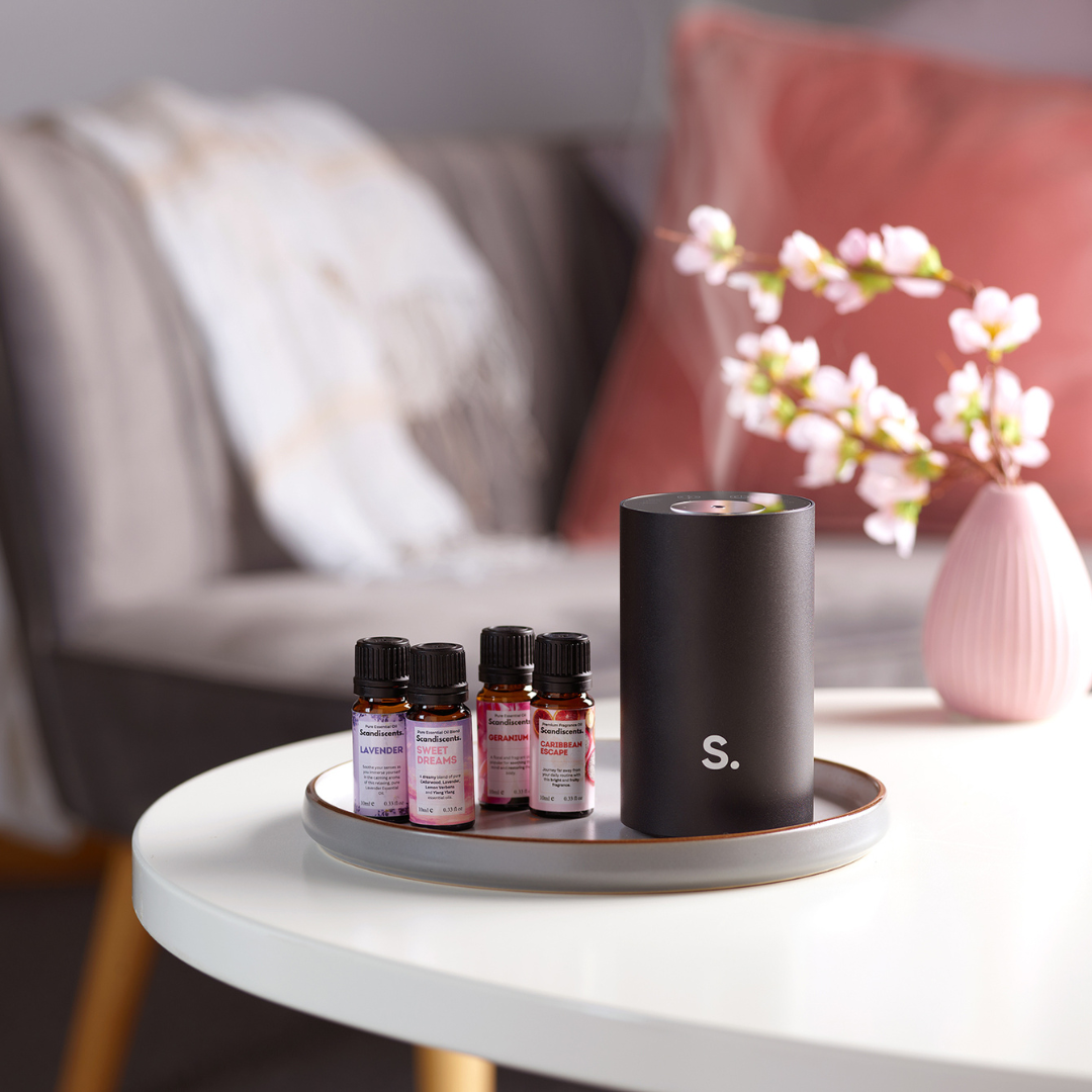 Scandiscent Halo Home Diffuser (Waterless, Wireless & Rechargeable) – Next Generation Scent Technology