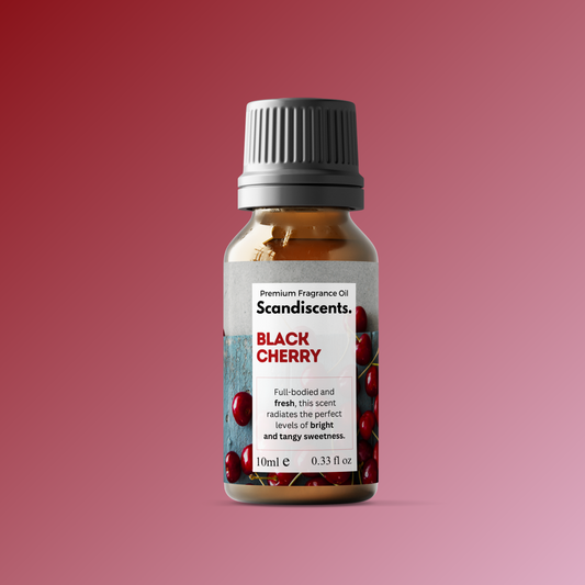 Black Cherry Fragrance Oil 10ml – rich, fruity cherry scent, vegan, for home fragrance