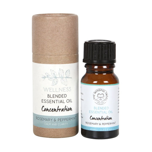 Concentration – Rosemary & Peppermint Blended Essential Oil