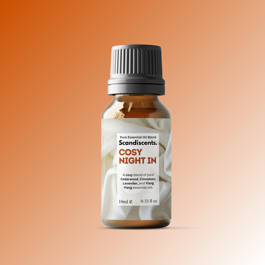 Cosy Night In Fragrance Oil 10ml – warm, comforting scent, vegan, for home fragrance