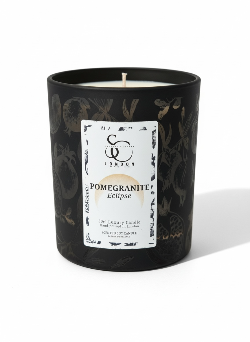 PomegraNite Eclipse – Luxury Soy Candle (30cl)