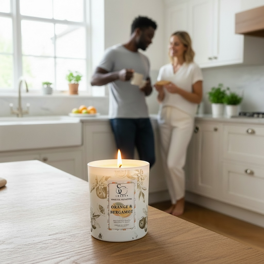 Orange & Bergamot – Luxury Soy Candle (30cl)