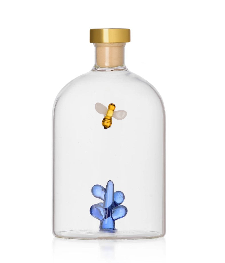 Handcrafted 500ml flame‑worked glass diffuser by Ichendorf Milano from the Greenwood Perfumer collection