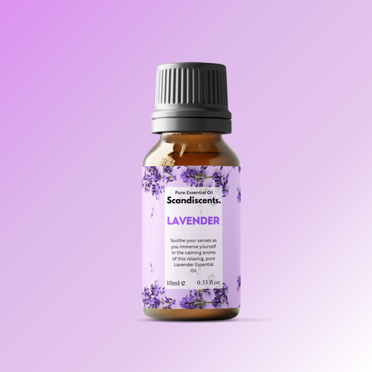 Lavender Essential Oil 10ml – for sleep and relaxation, 100% pure, vegan, for diffusers