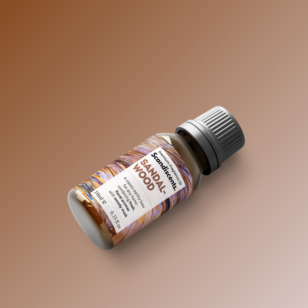 Sandalwood Fragrance Oil – Warm, Woody Scent | Scandiscents Range