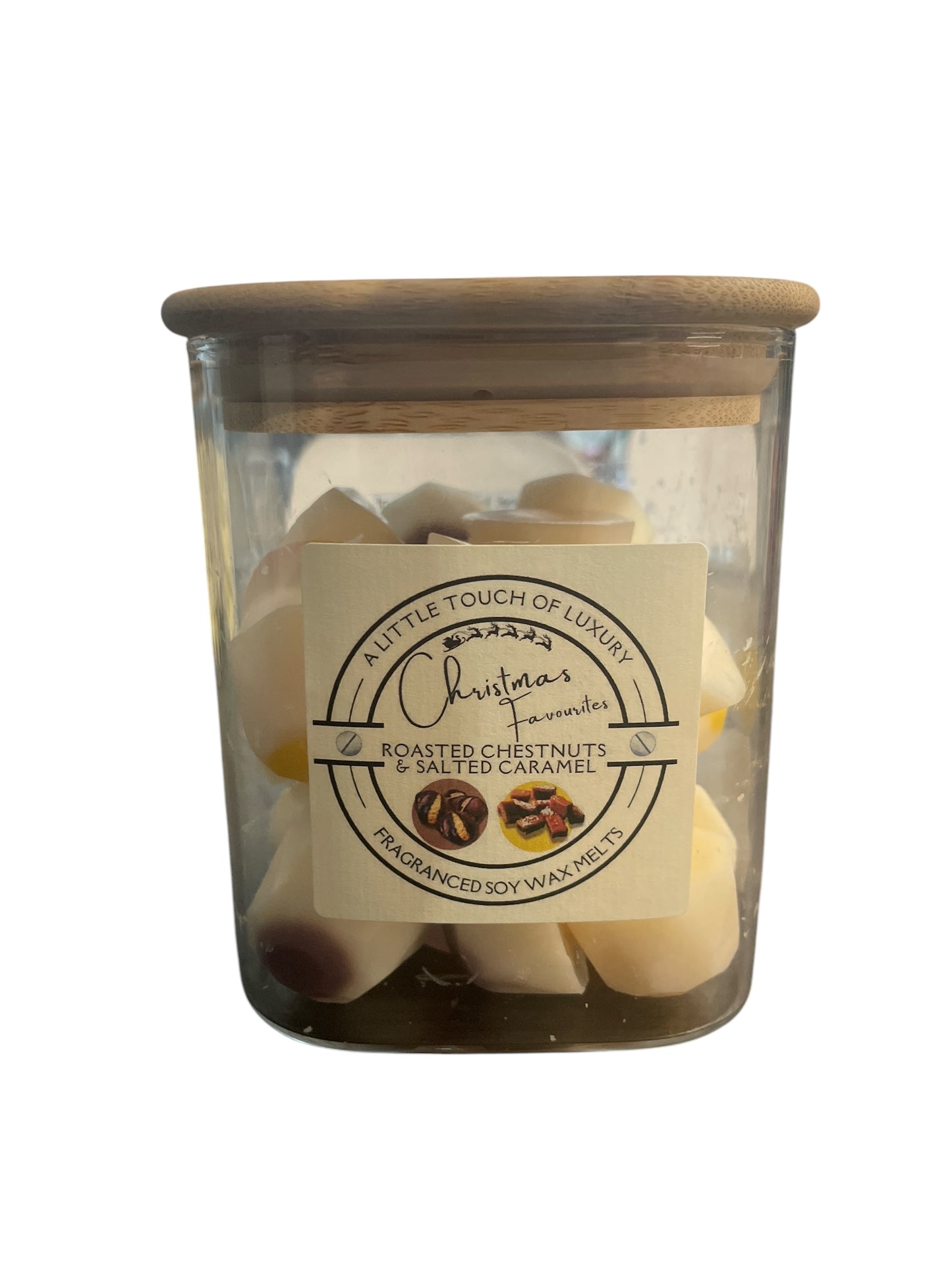 Roasted Chestnut & Salted Caramel Wax Melt selection Jar