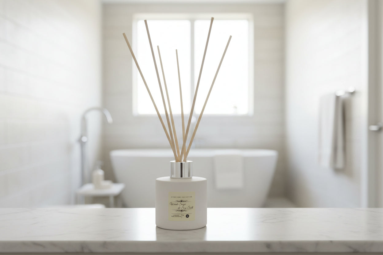 Wood Sage & Sea Salt – Reed Diffuser (100ml)