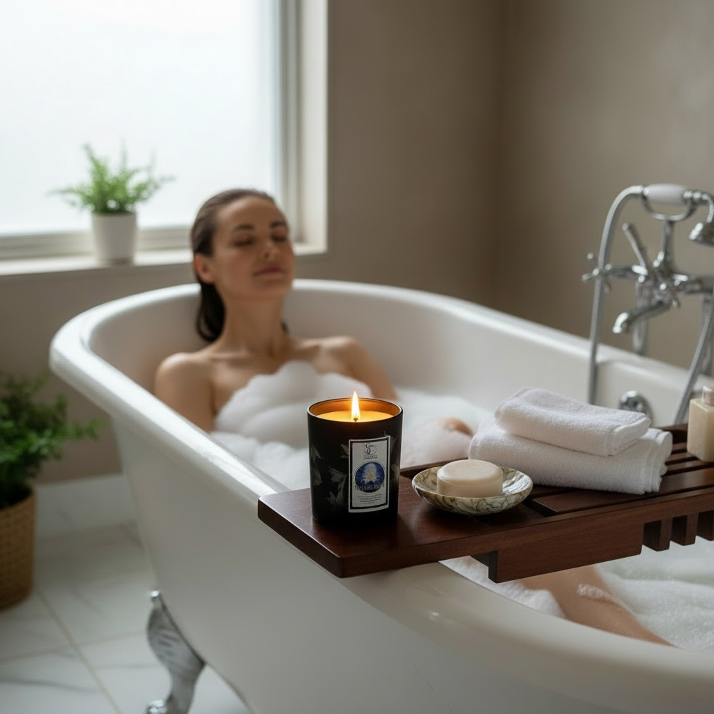 Moon Lily – Luxury Lily & Amber Soy Candle (30cl)