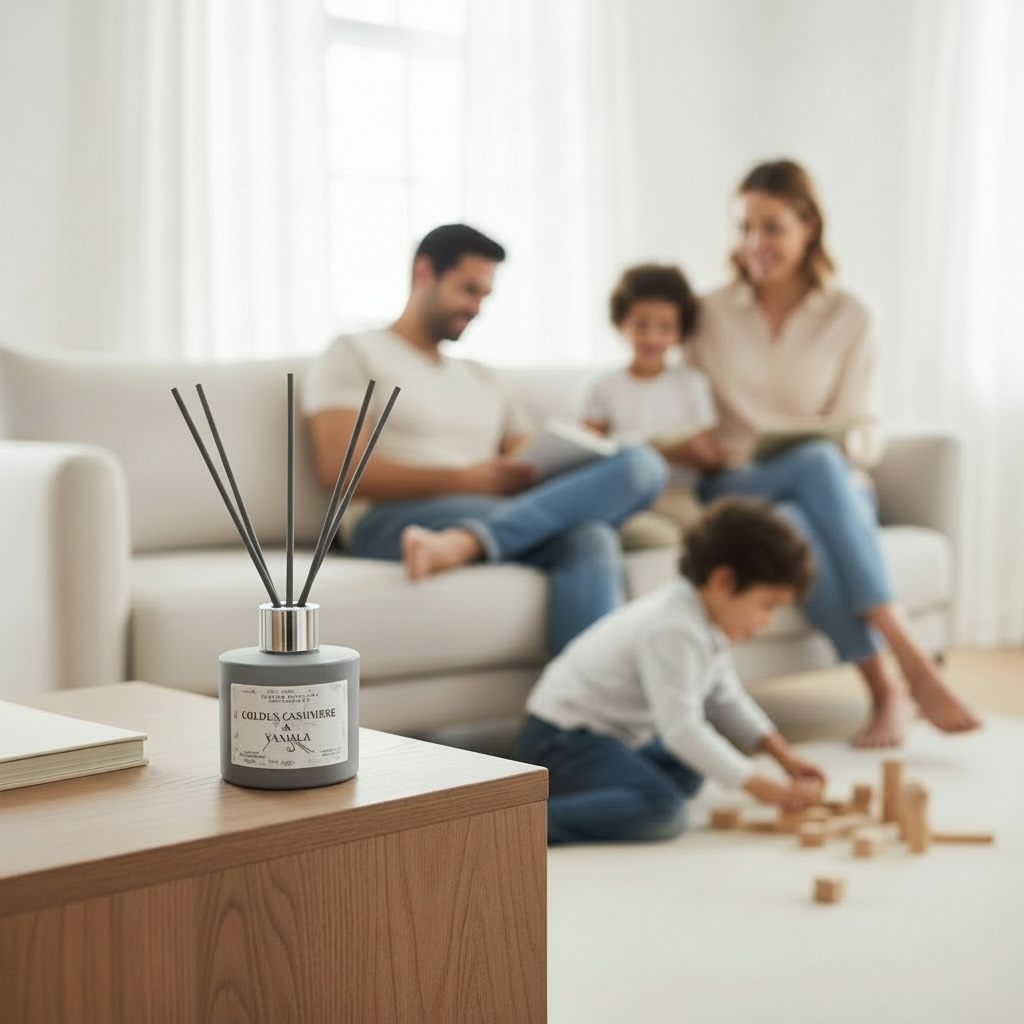 Difusor de varillas de cítricos y oud de 100 ml | Aroma de lujo, intenso y exótico