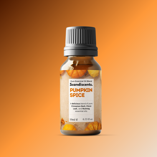 Pumpkin Spice Fragrance Oil 10ml – warm, cosy autumn scent for home, vegan