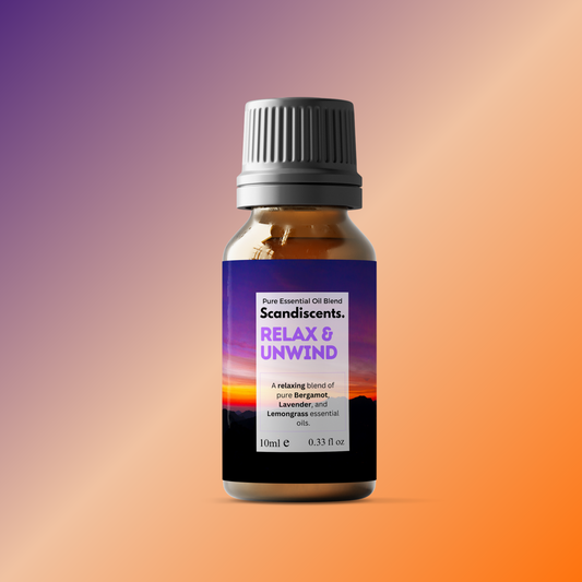 Relax & Unwind Fragrance Oil 10ml – calming, soothing scent, vegan, for home fragrance
