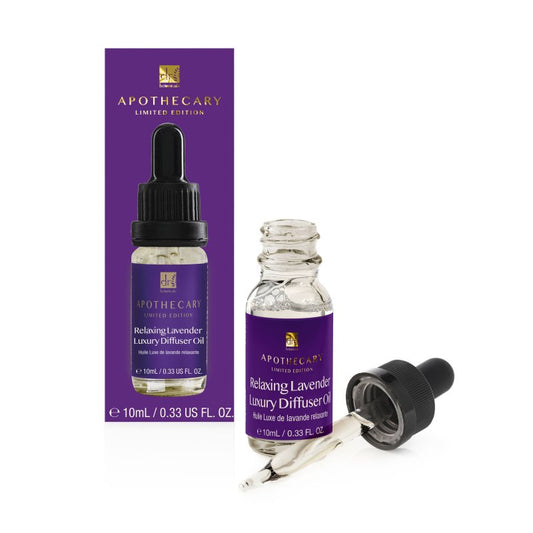 Dr Botanicals Relaxing Lavender Luxury Diffuser Oil 10ml – pure, calming, vegan