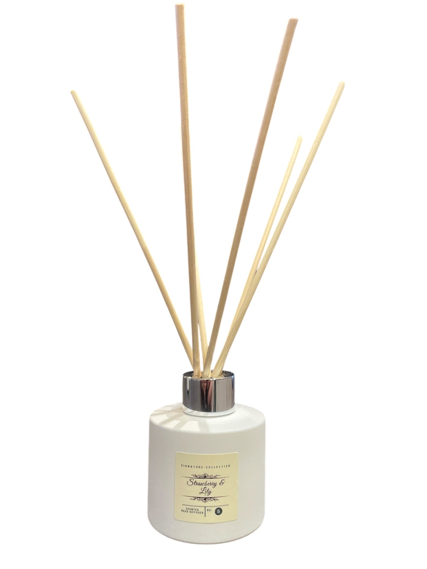 Strawberry & Lily 100ml Reed Diffuser | Elegant Floral Scent