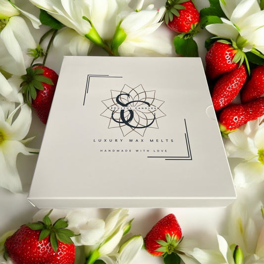 Strawberry and Lily Wax Melt Box of 16