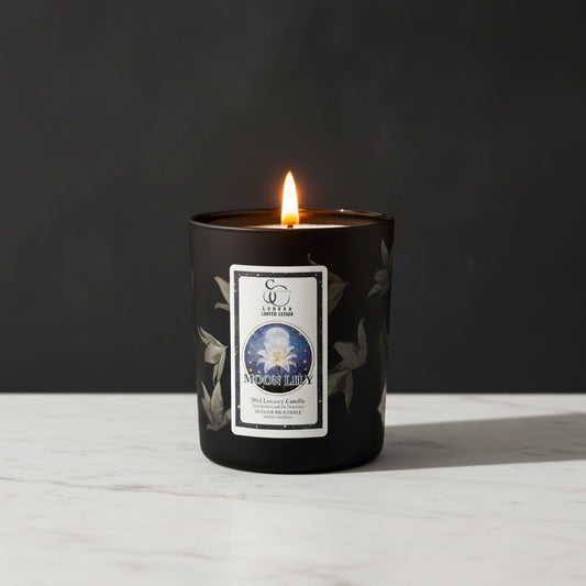 Moon Lily – Luxury Lily & Amber Soy Candle (30cl)