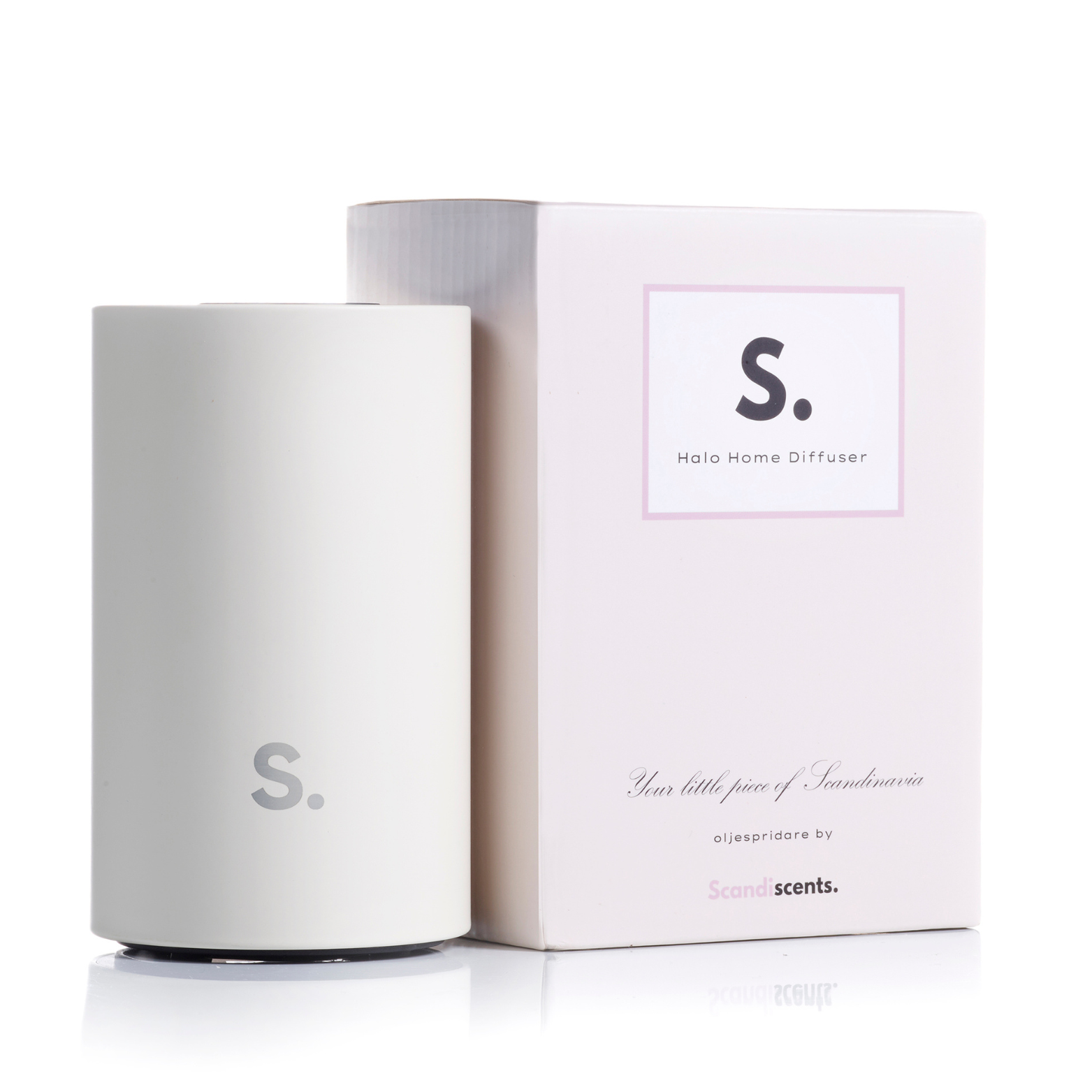 Scandiscent Halo Home Diffuser – waterless, wireless, rechargeable, for essential oils